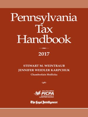 cover image of Pennsylvania Tax Handbook